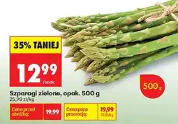 Biedronka Szparagi zielone Opak. 500 g oferta