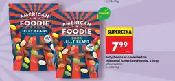 Biedronka Jelly beans w czekoladzie mlecznej American Foodie, 120 g oferta