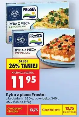 Biedronka Ryba z pieca FROSTA oferta