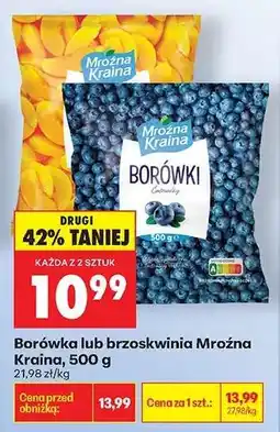 Biedronka Borówka lub brzoskwinia Mroźna Kraina, 500 g oferta