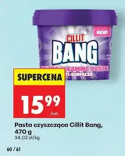 Biedronka Pasta czyszcząca Cillit Bang, 470 g oferta