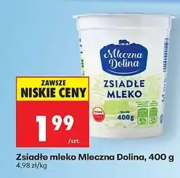 Biedronka Zsiadłe mleko Mleczna Dolina, 400 g oferta