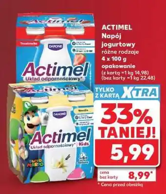 Kaufland ACTIMEL Napój jogurtowy oferta