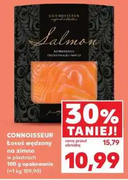 Kaufland CONNOISSEUR Łosoś wędzony na zimno oferta