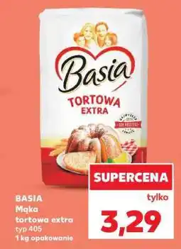 Kaufland BASIA Mąka tortowa extra typ 405 1 kg opakowanie oferta