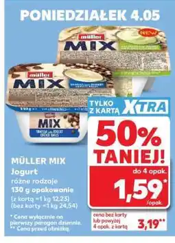 Kaufland MÜLLER MIX Jogurt oferta