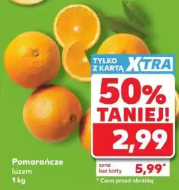 Kaufland Pomarańcze, luzem 1 kg oferta