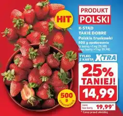 Kaufland Polskie truskawki oferta