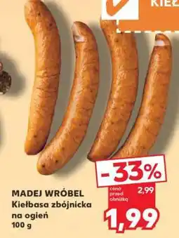 Kaufland MADEJ WRÓBEL Kiełbasa zbójnicka na ogień 100 g oferta