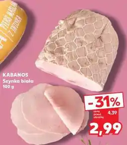Kaufland KABANOS Szynka biała 100 g oferta