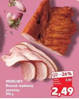 Kaufland MORLINY Boczek wędzony parzony 100 g oferta