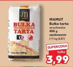 Kaufland MAMUT Bułka tarta wrocławska 450 g oferta