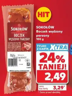 Kaufland Boczek wędzony parzony oferta