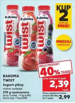 Kaufland BAKOMA TWIST Jogurt pitny oferta