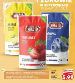 Kaufland KRESTO Owoce liofilizowane oferta