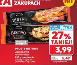 Kaufland PROSTE HISTORIE Zapiekanka oferta