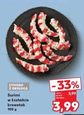 Kaufland Surimi w kształcie krewetek 100 g oferta