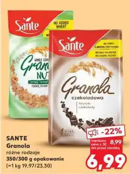Kaufland SANTE Granola oferta