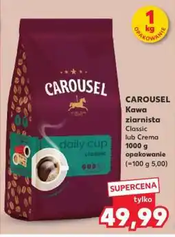 Kaufland CAROUSEL Kawa ziarnista oferta