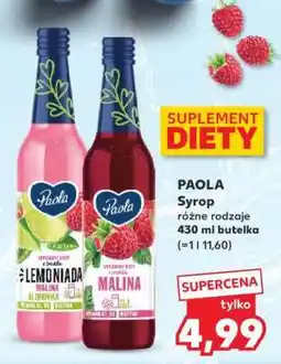 Kaufland PAOLA Syrop oferta