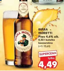 Kaufland BIRRA MORETTI oferta