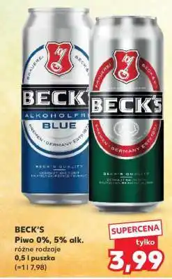 Kaufland Beck’s oferta
