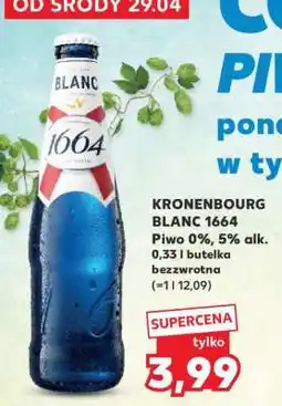 Kaufland KRONENBOURG BLANC 1664 oferta