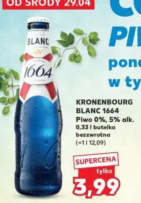 Kaufland KRONENBOURG BLANC 1664 oferta