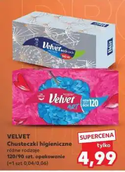 Kaufland VELVET Chusteczki higieniczne oferta