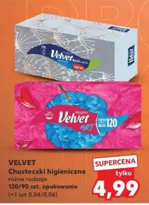 Kaufland VELVET Chusteczki higieniczne oferta