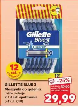 Kaufland GILLETTE BLUE 3 Maszynki do golenia oferta
