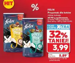 Kaufland FELIX Przysmak dla kotów różne rodzaje oferta