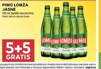 Stokrotka Market Piwo Lomża Jasne oferta