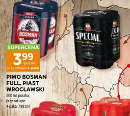 Stokrotka Market Piwo Bosman / Piast oferta