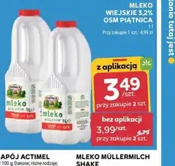 Stokrotka Market Mleko wiejskie 3,2% OSM Piątnica oferta