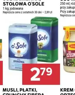Stokrotka Market Sól kamienna stołowa O'Sole oferta