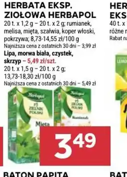 Stokrotka Market Herbapol Herbata Ziołowa oferta