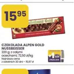 Stokrotka Market Czekolada Alpen Gold Nussbeisser oferta