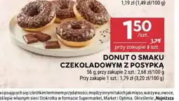 Stokrotka Market Donut o smaku czekoladowym z posypką oferta
