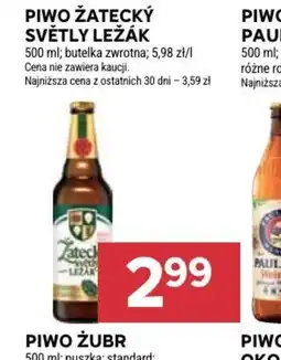 Stokrotka Market Piwo Zatecký Světlý Ležák oferta