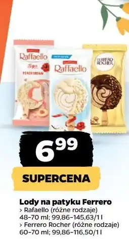 Netto Lody na patyku Ferrero oferta