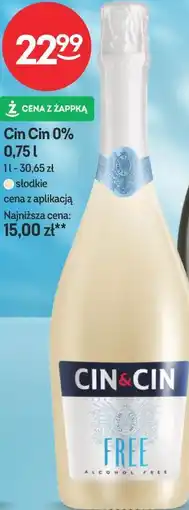 Żabka Cin Cin 0% 0,75l słodkie oferta