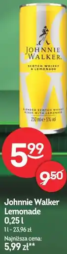 Żabka Johnnie Walker Lemonade oferta