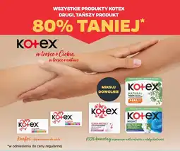 Netto WSZYSTKIE PRODUKTY KOTEX oferta