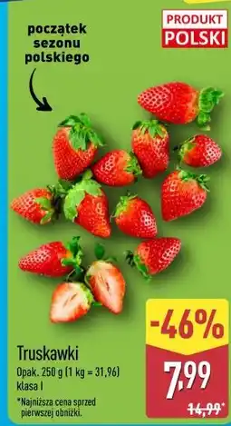 ALDI Truskawki oferta