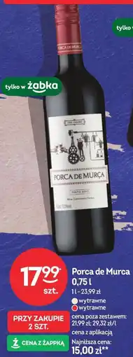 Żabka Porca de Murca oferta