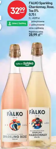 Żabka F'ALKO Sparkling Chardonnay, Rose, Tea 0% oferta