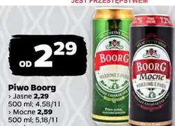 Netto Piwo Boorg Jasne Mocne oferta