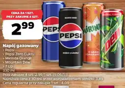 Netto Napój gazowany Pepsi / Mirinda / Mountain Dew oferta