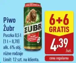ALDI Piwo Żubr oferta